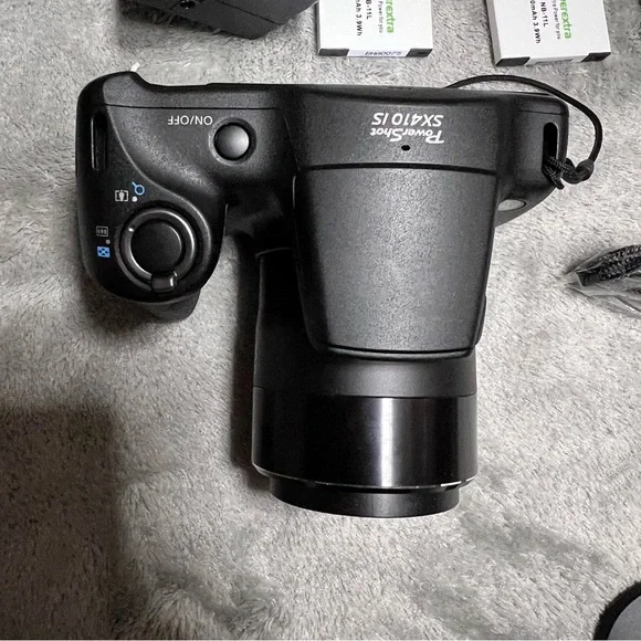 canon sx410iis power shot Excellent Condition Tested Working 20MPBlack Excellent - Picture 3 of 6